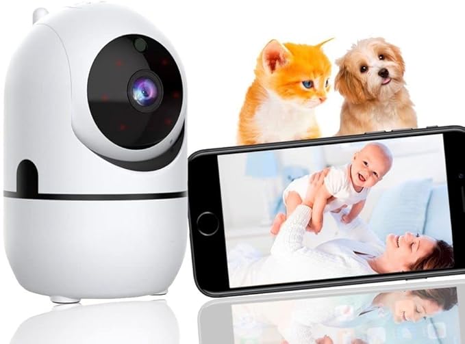CAMERA IP WIFI SENSOR MOVIMENTO AUDIO
