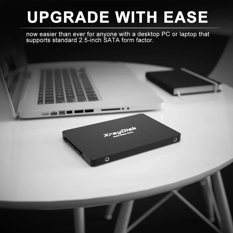 Xraydisk SSD SATA3 2.5" – Alta Performance em Capacidade de 120GB a 1TB!