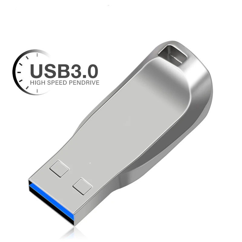 Unidade Flash USB Pen Drive de Alta Velocidade, 3.0 Flash Drive, Memory Stick, 128GB, 64GB, 32GB, 16GB