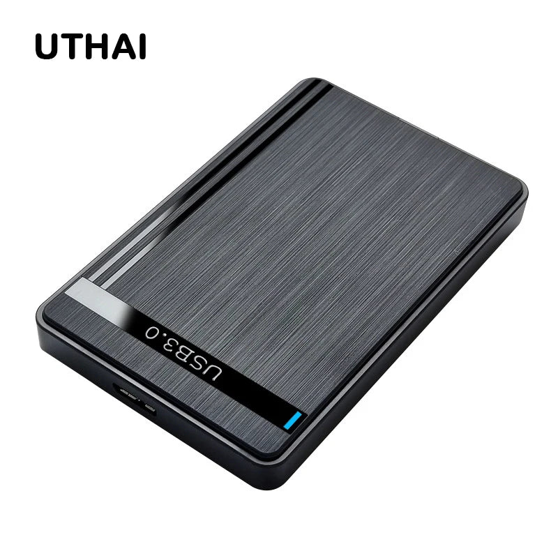 UTHAI – Case para HD e SSD 2.5'' com Interface SATA, USB 3.0, Design Portátil e Instalação Sem Ferramentas!
