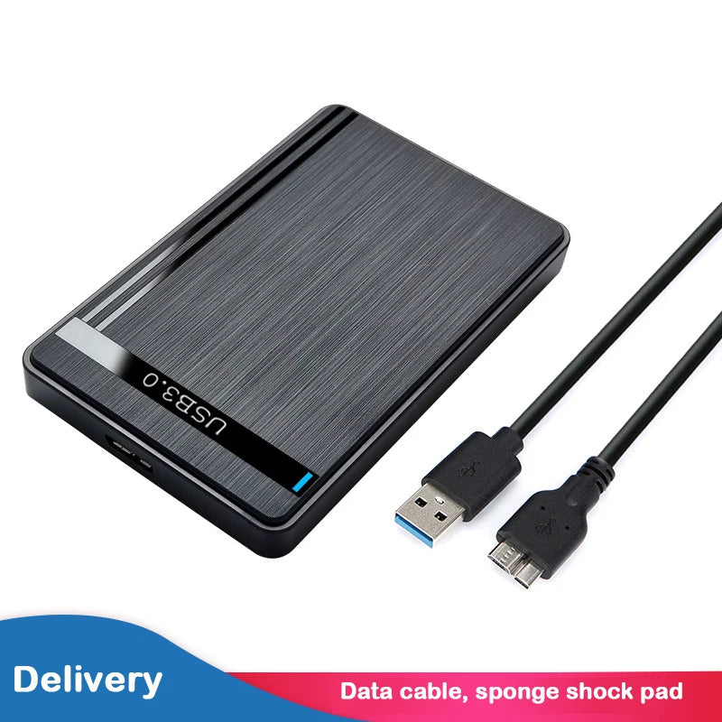 UTHAI – Case para HD e SSD 2.5'' com Interface SATA, USB 3.0, Design Portátil e Instalação Sem Ferramentas!