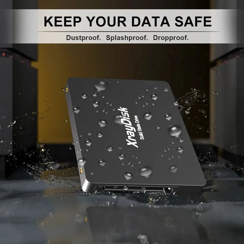 Xraydisk SSD SATA3 2.5" – Alta Performance em Capacidade de 120GB a 1TB!