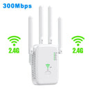 Repetidor WiFi Dual Band 1200Mbps – Amplificador de Sinal, 2.4G & 5G, 802.11AC, WPS e Gigabit para Conexões Rápidas!