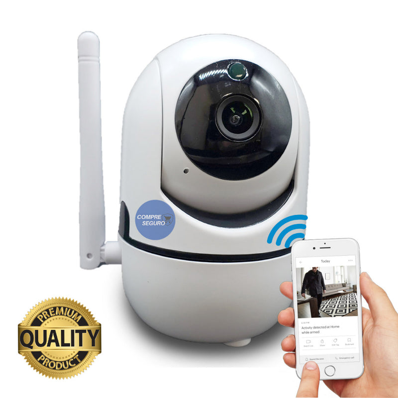 CAMERA IP WIFI SENSOR MOVIMENTO AUDIO
